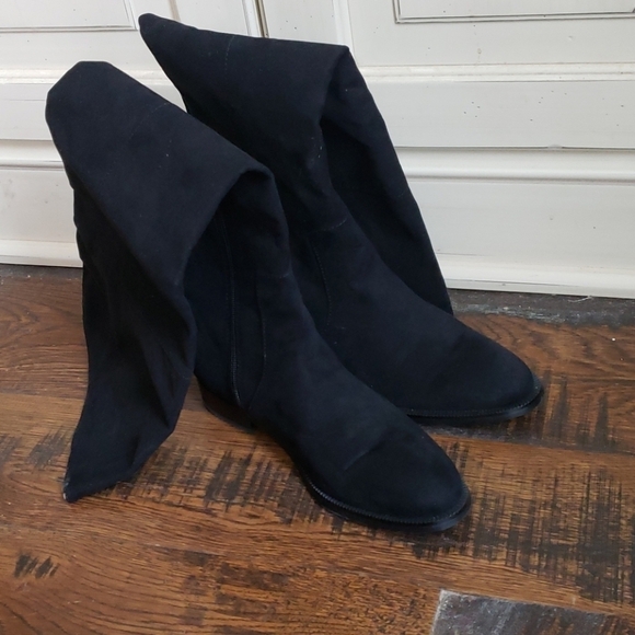 J Crew Over-the-knee microsuede boots AG056 - Picture 2 of 3